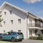 Neubau von zwei Mehrfamilienhäusern a) Sechs Eigentumswohnungen in Stephansposching