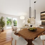 Neubau von zwei Mehrfamilienhäusern a) Sechs Eigentumswohnungen​ in Stephansposching