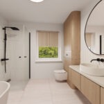 Neubau von zwei Mehrfamilienhäusern a) Sechs Eigentumswohnungen​ in Stephansposching