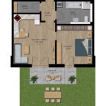 Neubau von zwei Mehrfamilienhäusern a) Sechs Eigentumswohnungen​ in Stephansposching