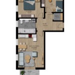 Neubau von zwei Mehrfamilienhäusern a) Sechs Eigentumswohnungen​ in Stephansposching