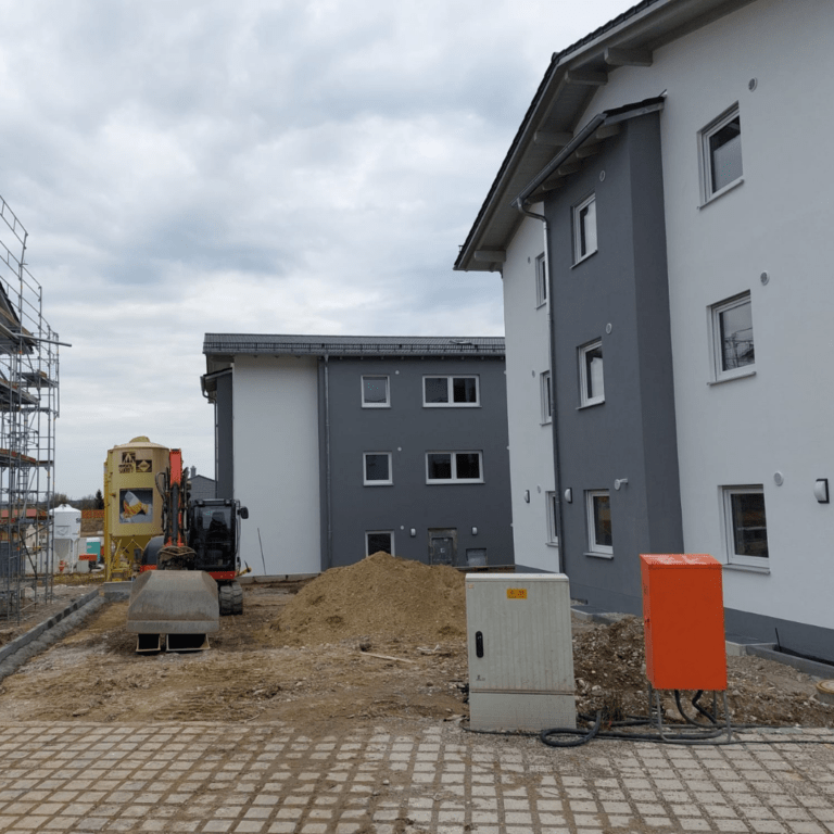 Neubau von 8 Eigentumswohnungen in 93426 Roding